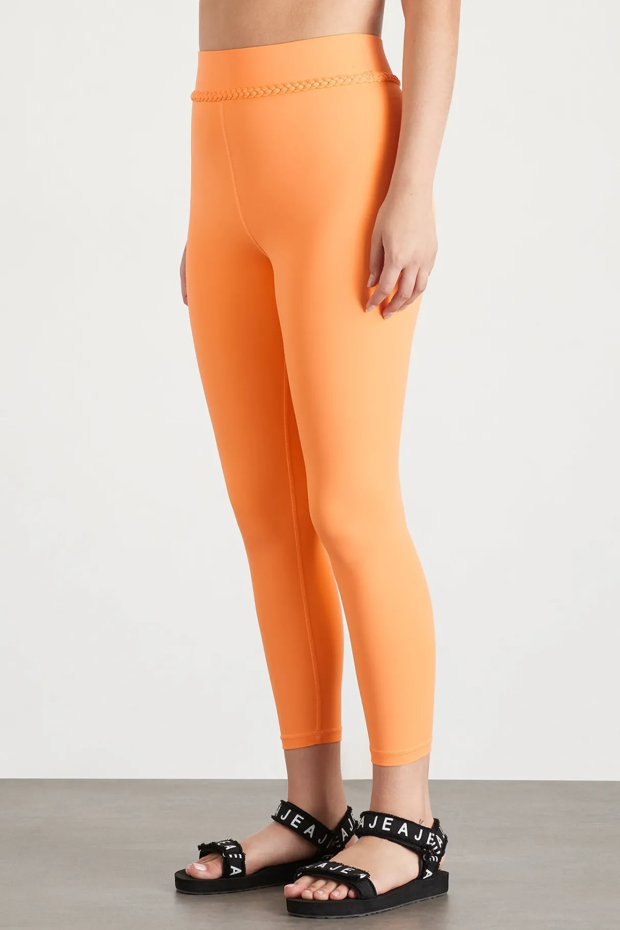 braided_waist_legging__8.webp Cheap Aje ATHLETICA Braided Waist Legging 232 Soft Apricot