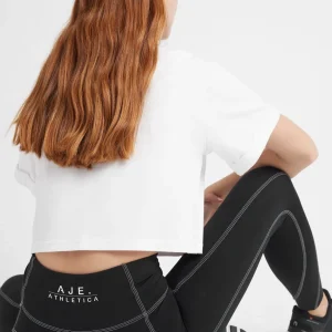 Clearance Aje ATHLETICA Classic 7/8 Legging 202 Black/White