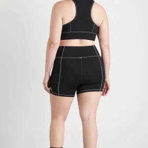 Outlet Aje ATHLETICA Classic Logo Racerback Sports Bra 304 Black/White