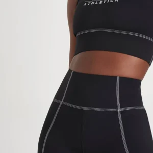 Outlet Aje ATHLETICA Classic Logo Racerback Sports Bra 304 Black/White