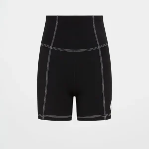 New Aje ATHLETICA Classic Logo Short Bike Shorts 605 Black/White