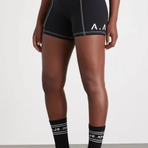 New Aje ATHLETICA Classic Logo Short Bike Shorts 605 Black/White