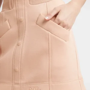 Clearance Aje ATHLETICA Classic Spacer Knit Mini Skirt 609 Sand