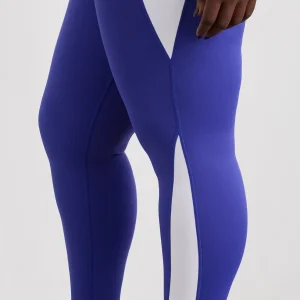 Store Aje ATHLETICA Colour Block Ankle Length Legging 299 Electric Blue