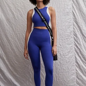 Store Aje ATHLETICA Colour Block Ankle Length Legging 299 Electric Blue