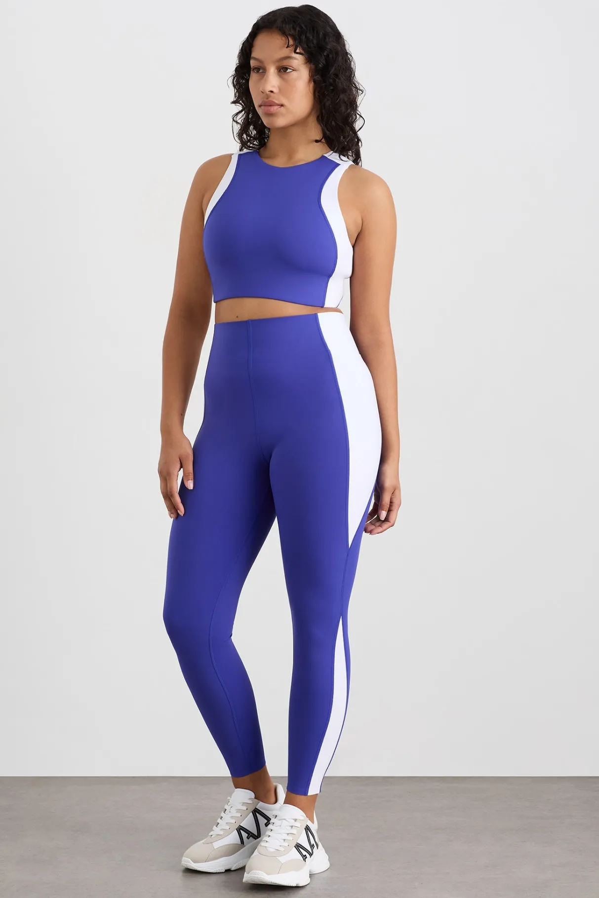 colour_block_ankle_length_legging__5.webp Store Aje ATHLETICA Colour Block Ankle Length Legging 299 Electric Blue