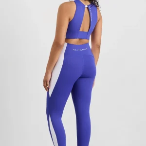 Store Aje ATHLETICA Colour Block Ankle Length Legging 299 Electric Blue