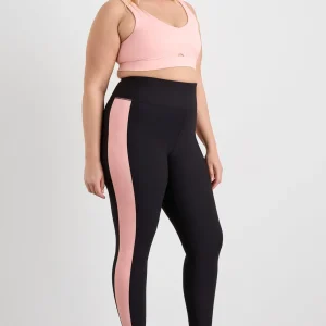 Online Aje ATHLETICA Colour Block Ankle Length Legging 212 Black / Millennial Pink