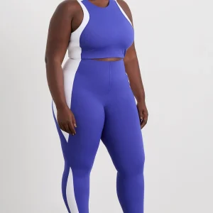 Store Aje ATHLETICA Colour Block Ankle Length Legging 299 Electric Blue