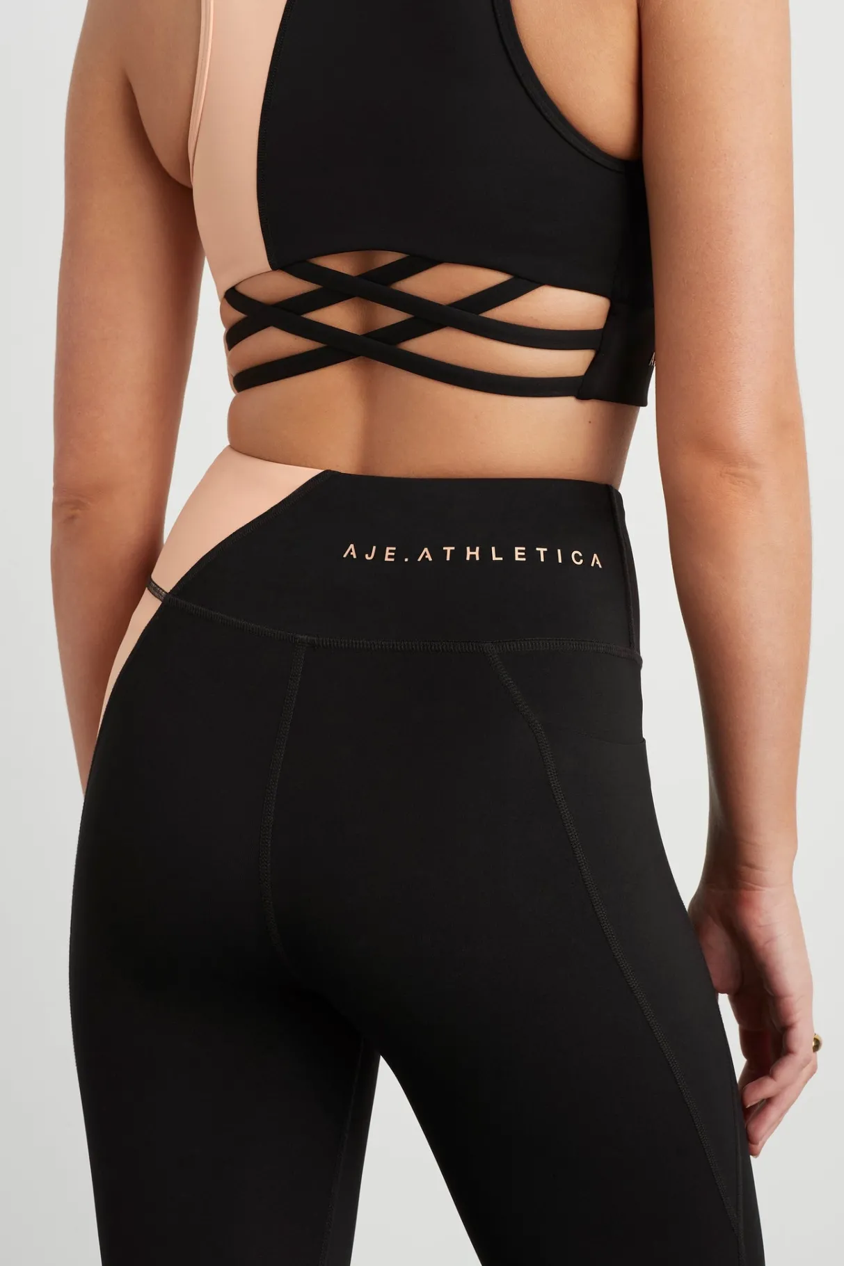colour_block_crop_top__3.webp New Aje ATHLETICA Colour Block Crop Top 336 Black/Beige