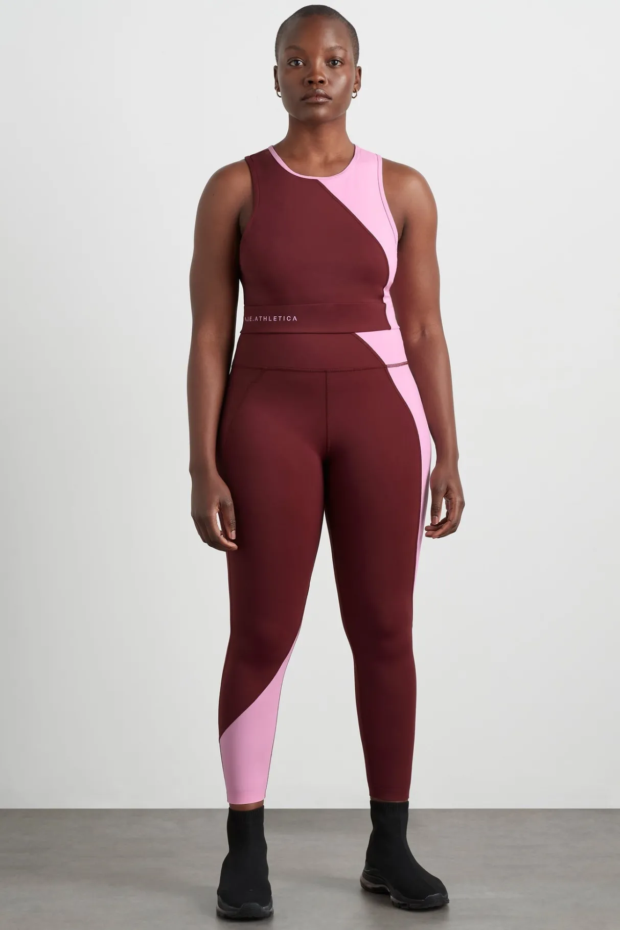 colour_block_crop_top__8-1.webp Store Aje ATHLETICA Colour Block Crop Top 336 Burnt Burgundy/Bonbon Pink