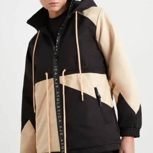 Best Sale Aje ATHLETICA Colour Block Long Jacket 731 Black/Beige