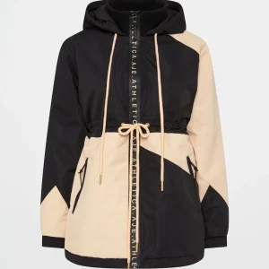 Best Sale Aje ATHLETICA Colour Block Long Jacket 731 Black/Beige