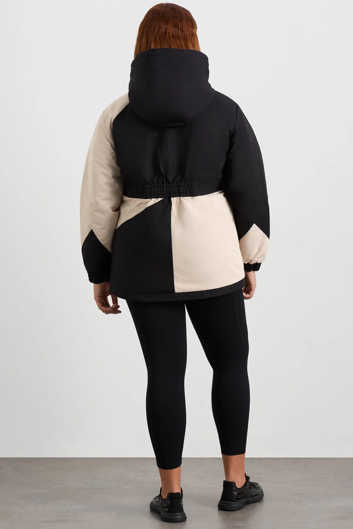 colour_block_long_jacket__8-2.webp Best Aje ATHLETICA Colour Block Long Jacket 731 Black / Moonstone Grey