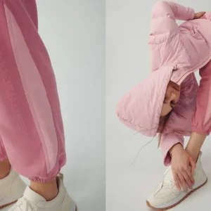 Cheap Aje ATHLETICA Contrast All Rounder Trackpants 506 Rose Pink/Rose Quartz