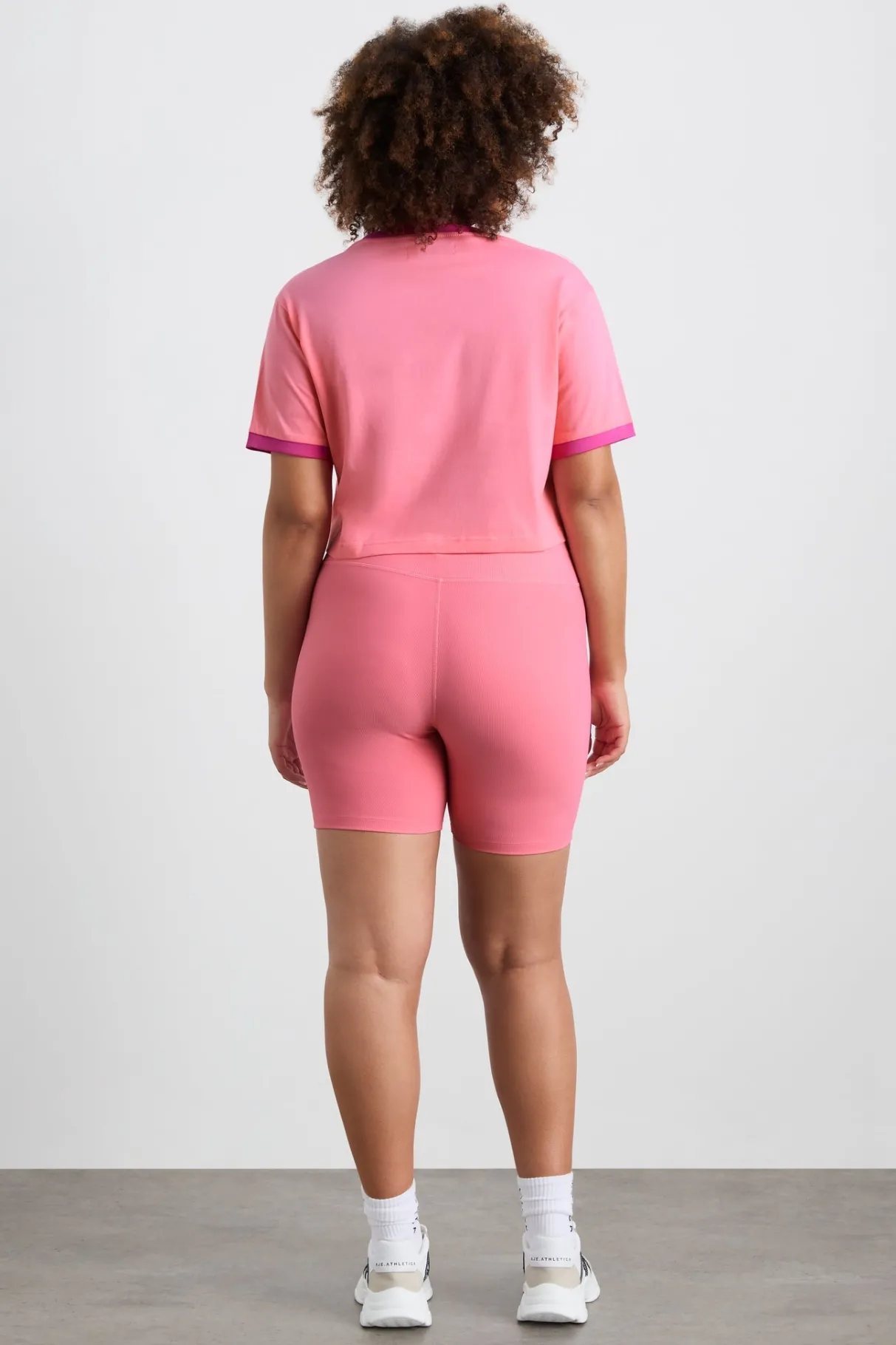 contrast_bind_logo_tee__12-1.webp Clearance Aje ATHLETICA Contrast Bind Logo Tee 110 Deep Blush