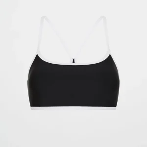 Store Aje ATHLETICA Contrast Bind Sports Bra 307 Black/White