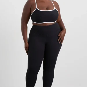 Store Aje ATHLETICA Contrast Bind Sports Bra 307 Black/White