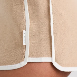 Best Sale Aje ATHLETICA Contrast Knit Short 603 Natural Tan
