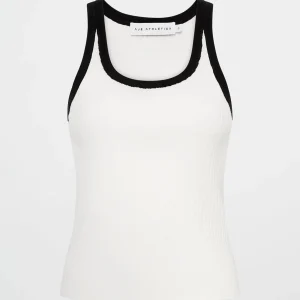 Fashion Aje ATHLETICA Contrast Knit Tank 142 White/Black