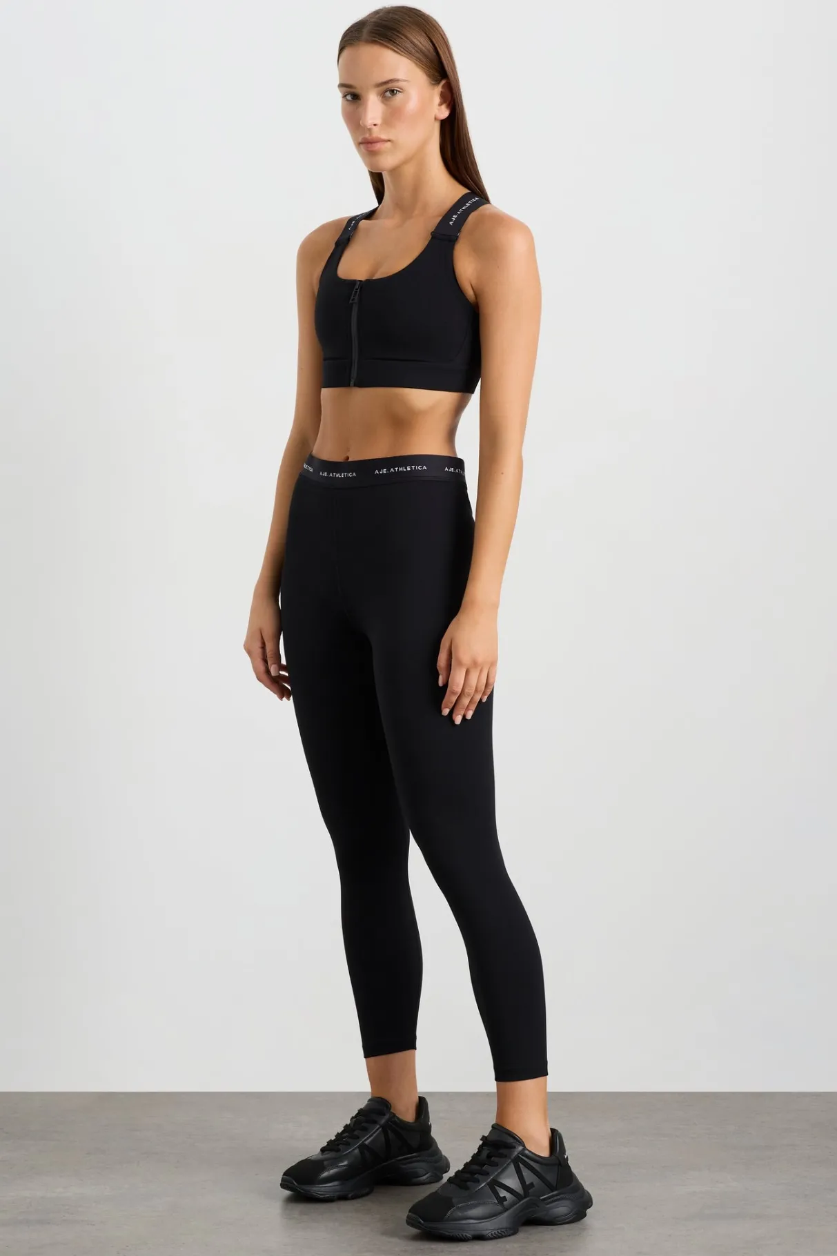 contrast_logo__legging__0.webp Clearance Aje ATHLETICA Contrast Logo 7/8 Legging 203 Black/White