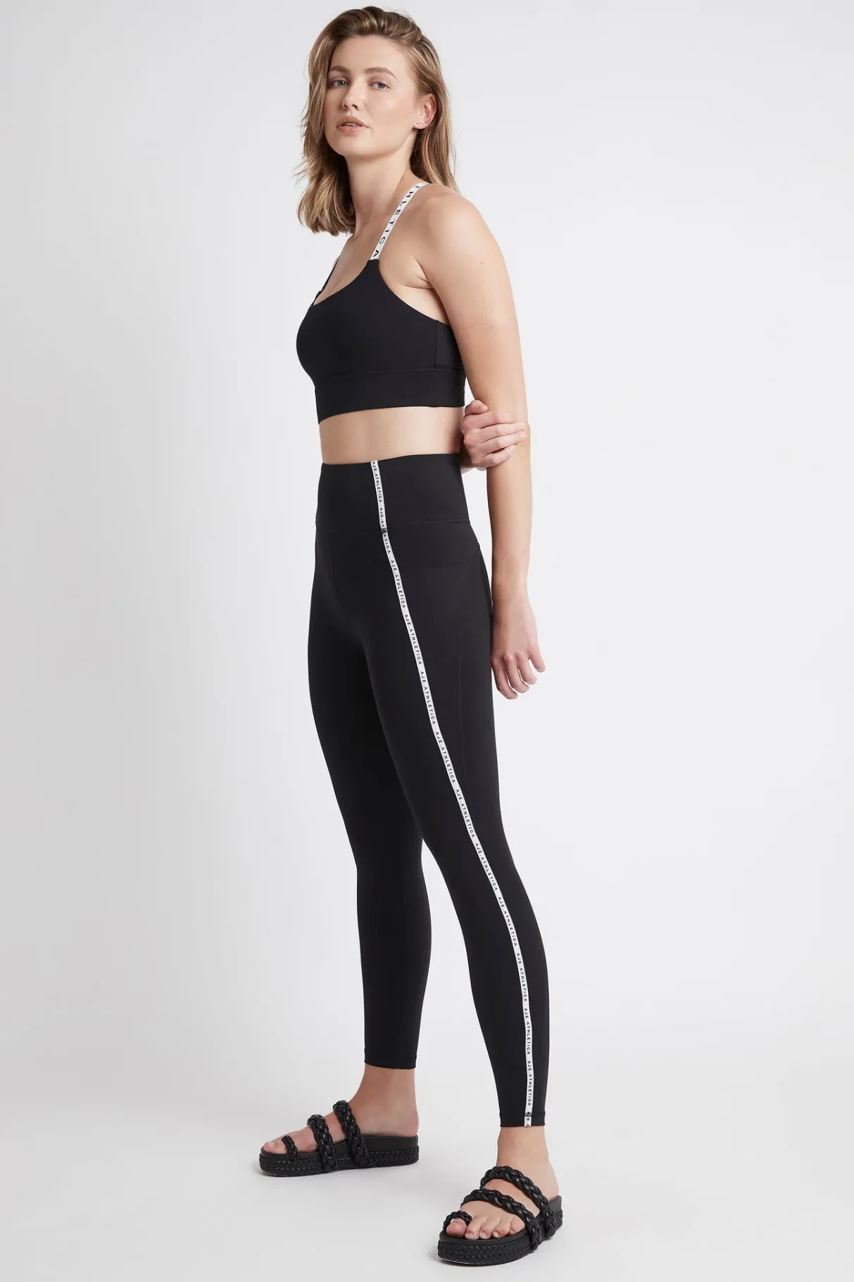 contrast_logo_full_length_legging__0-1.webp Discount Aje ATHLETICA Contrast Logo Full Length Legging 203 Black/White