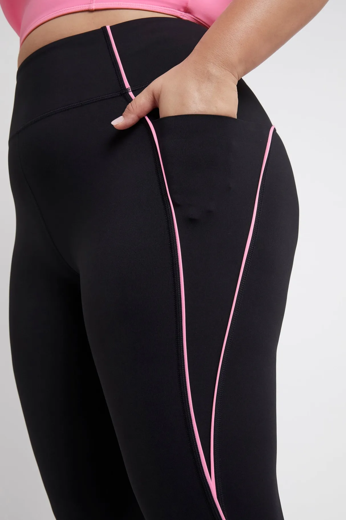 contrast_logo_full_length_legging__13.webp Clearance Aje ATHLETICA Contrast Logo Full Length Legging 203 Black/Dahlia Pink