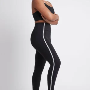 Discount Aje ATHLETICA Contrast Logo Full Length Legging 203 Black/White