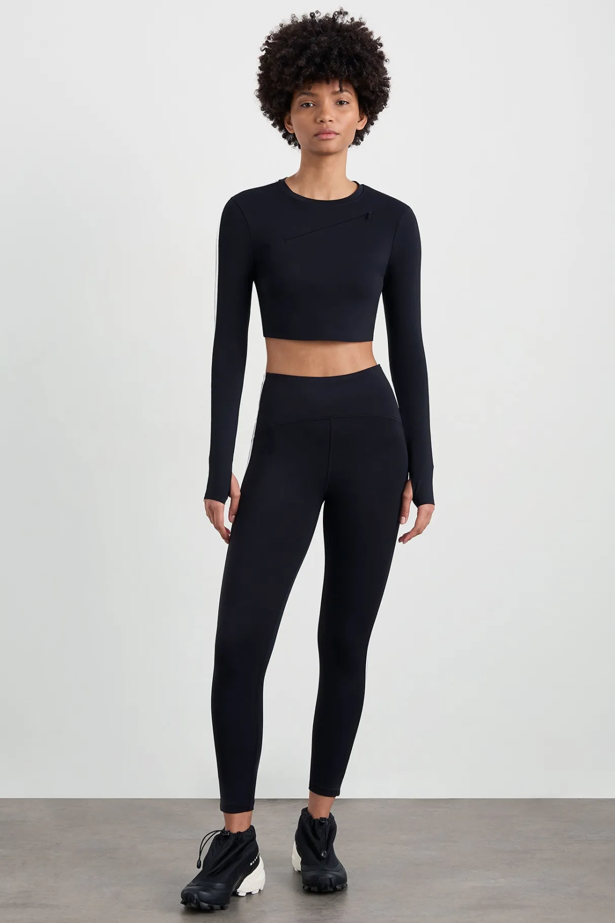 contrast_long_sleeve_crop_top__2.webp Discount Aje ATHLETICA Contrast Long Sleeve Crop Top 389 Black/White