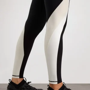Shop Aje ATHLETICA Contrast Panel Full Length Legging 232 Black / Moonstone Grey