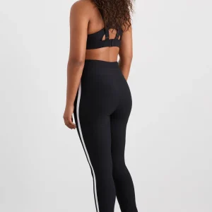 Shop Aje ATHLETICA Contrast Split Hem Legging 205 Black