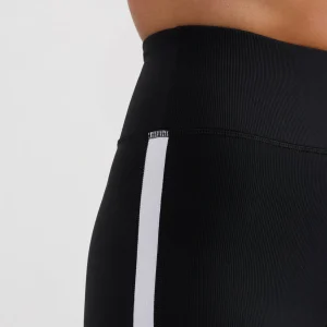 Shop Aje ATHLETICA Contrast Split Hem Legging 205 Black
