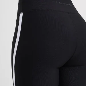 Shop Aje ATHLETICA Contrast Split Hem Legging 205 Black