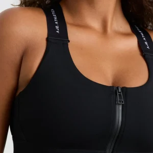 Discount Aje ATHLETICA Contrast Zip Sports Bra 304 Black/White