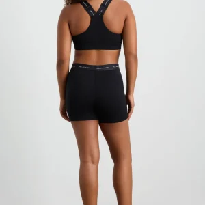 Discount Aje ATHLETICA Contrast Zip Sports Bra 304 Black/White