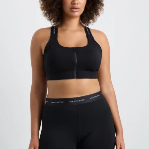 Discount Aje ATHLETICA Contrast Zip Sports Bra 304 Black/White