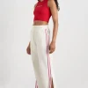 Discount Aje ATHLETICA Contrast Zip Trackpants 504 Ecru
