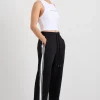 Store Aje ATHLETICA Contrast Zip Trackpants 504 Black