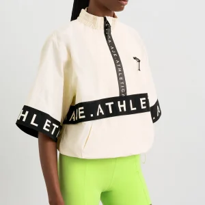 Hot Aje ATHLETICA Convertible Jacket 742 Limestone Beige Black