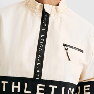 Hot Aje ATHLETICA Convertible Jacket 742 Limestone Beige Black