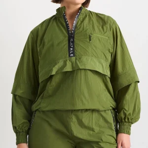 Cheap Aje ATHLETICA Convertible Spray Jacket 742 Evergreen