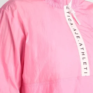 Shop Aje ATHLETICA Convertible Spray Jacket 742 Candy Pink