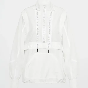 New Aje ATHLETICA Convertible Windbreaker Jacket 701 White