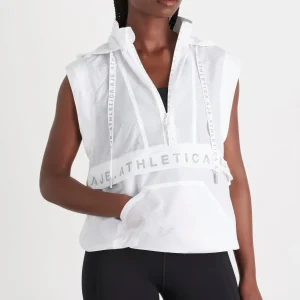 New Aje ATHLETICA Convertible Windbreaker Jacket 701 White