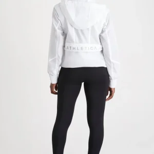 New Aje ATHLETICA Convertible Windbreaker Jacket 701 White