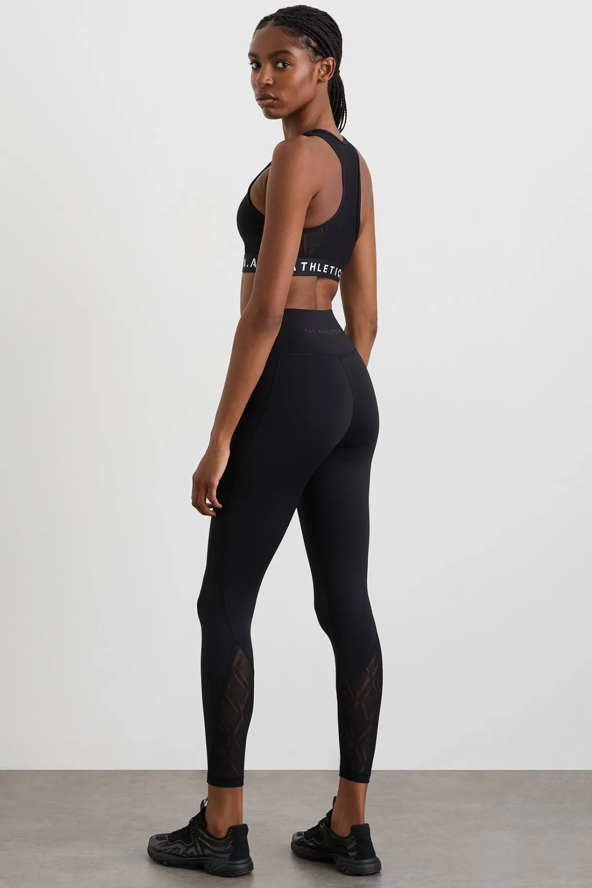 corset_mesh__legging__0.webp Best Sale Aje ATHLETICA Corset Mesh 7/8 Legging 236 Black