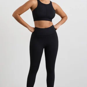 Best Sale Aje ATHLETICA Corset Mesh 7/8 Legging 236 Black