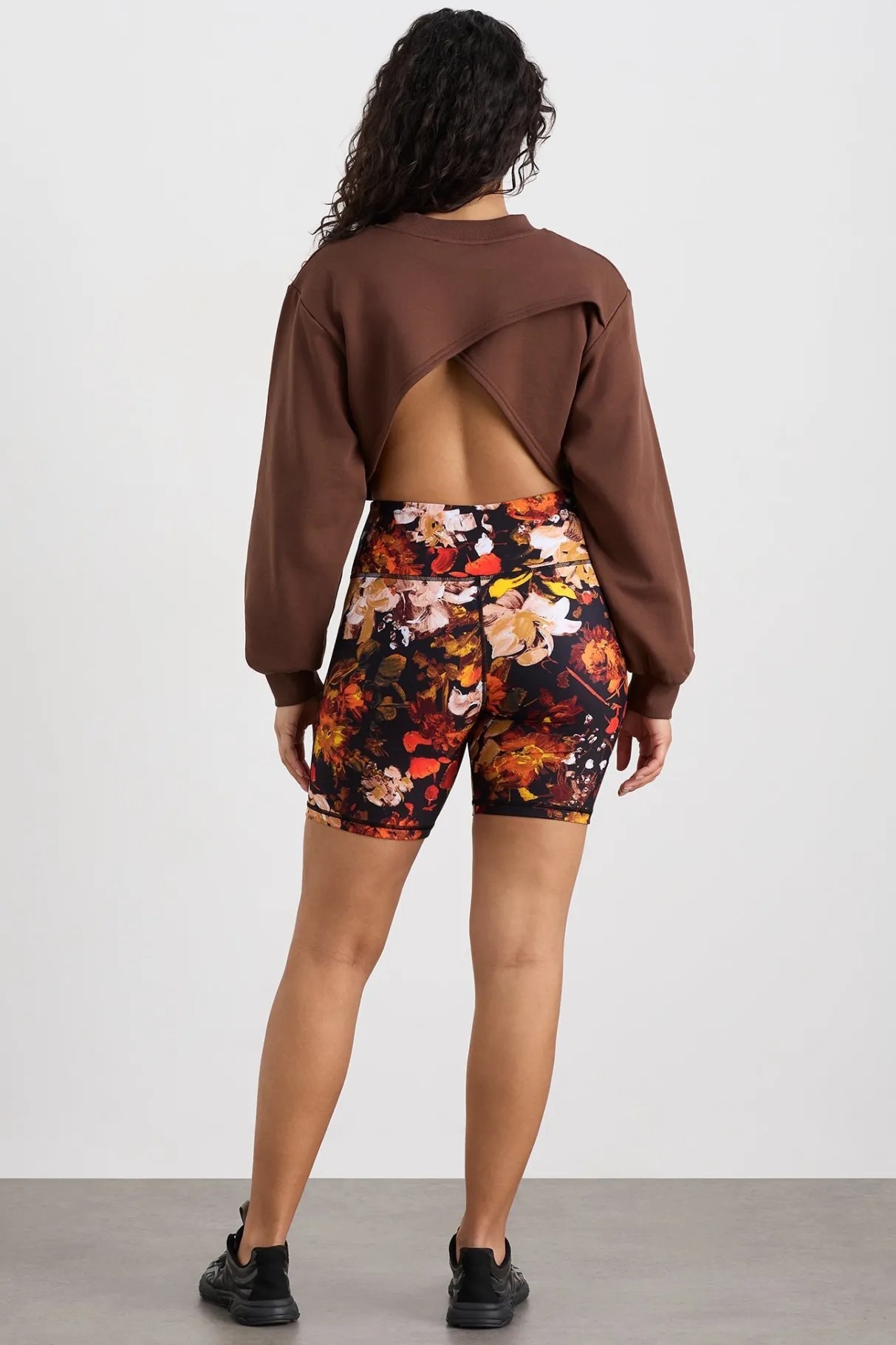 cotton_terry_crew_jumper__9.webp Cheap Aje ATHLETICA Cotton Terry Crew Jumper 413 Dark Chocolate Brown