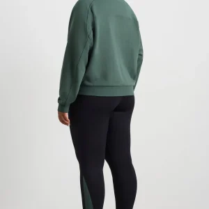 Fashion Aje ATHLETICA Crew Neck Sweater 401 Moss Green