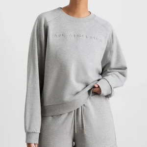 Flash Sale Aje ATHLETICA Crew Neck Sweater 401 Grey Marle